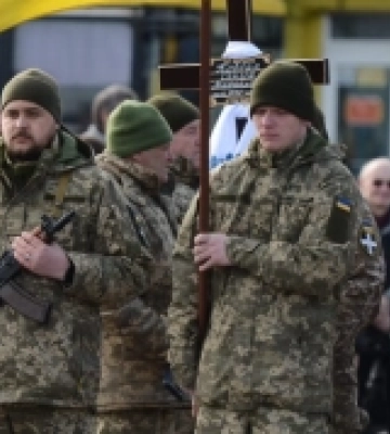 У Рівному попрощалися із загиблим воїном Сергієм Ковбарем