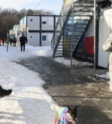 Представники Польщі і Великої Британії відвідають найбільше модульне містечко у Львові