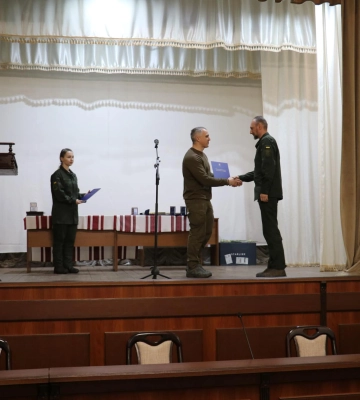 У Миколаєві відзначили День Національної гвардії. Кращим бійцям вручили нагороди