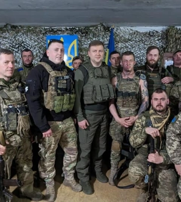 На передову до військових приїхав очільник Рівненщини