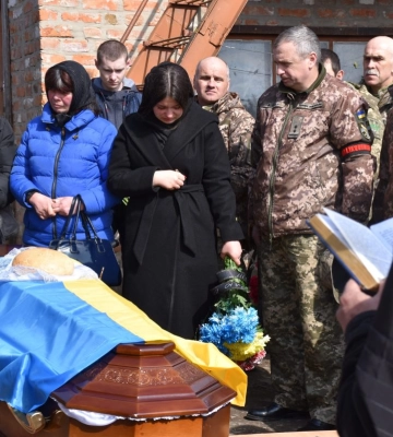У Луцькому районі попрощалися із полеглим на війні Іваном Войтовичем 