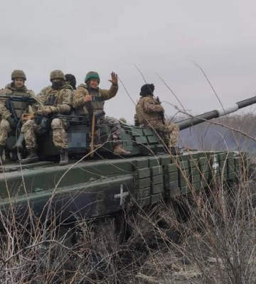 Карта боевых действий в Украине 27 марта