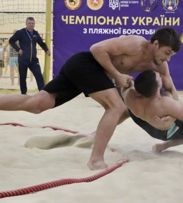 Збірна Рівненщини виборола третє місце на Чемпіонаті України з пляжної боротьби