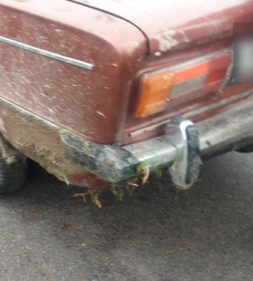 В Ужгороді затримали нетверезого водія, який вчинив аварію