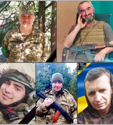 На Рівненщині попрощалися з п&#039;ятьма Героями