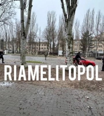 В Мелитополе оккупанты подсчитывают потери и ноют об &quot;ударе по мирным&quot;