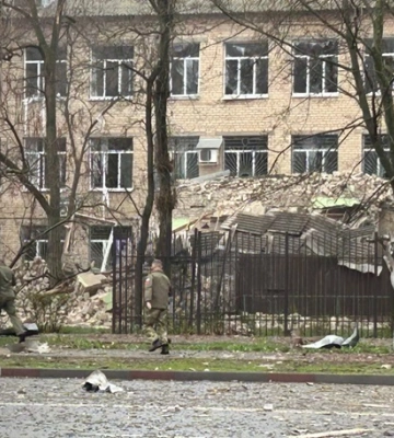 В Мелитополе раздалась серия взрывов около казарм оккупантов