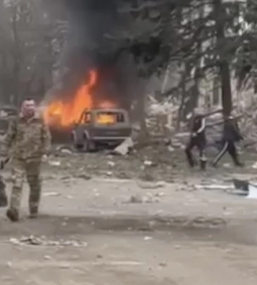 У Слов&#039;янську обстріляли центр міста: є руйнування та жертви