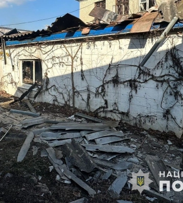 За дві доби росіяни завдали 126 ударів по території Запорізької області – поліція зібрала докази воєнних злочинів рф