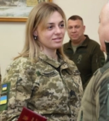 Прикордонницю з Волині, яка була в російському полоні, нагородили орденом «За мужність»