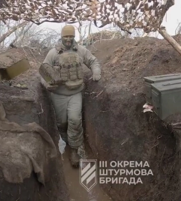 Військові показали, який вигляд має фронт на околицях Бахмута (відео)