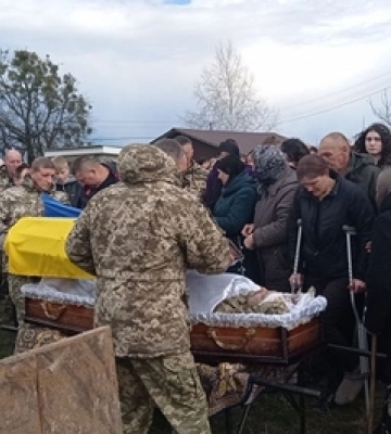 На Волині попрощалися із загиблим Героєм Василем Збудовським (фото, відео)
