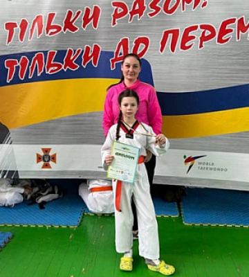 Спортсменка з Кривого Рогу виборола бронзу Чемпіонату України з тхеквондо серед молодших юнаків