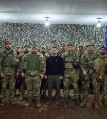 Зеленський відвідав фронт на Запоріжжі: деталі та фото