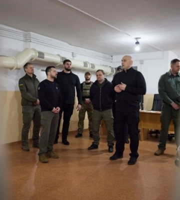 Нікопольський район візитував Зеленський
