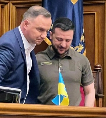 Володимир Зеленський поговорив з Дудою: що обговорювали