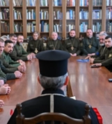 Митрополит Київський Епіфаній відзначив нацгвардійців. Серед нагороджених і херсонський капелан