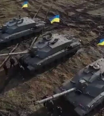 Резніков показав перші українські Challenger 2 (відео)