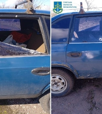 Окупанти прицільно обстріляли авто з водійкою – розпочато досудове розслідування