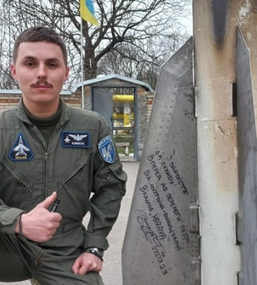 Відвів несправний літак від Вінниці. Пілот Karaya підписав ракету, якою збив ворожий дрон