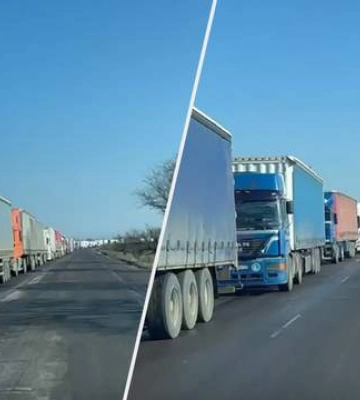 На въезде в Крым образовалась пробка на 10 километров