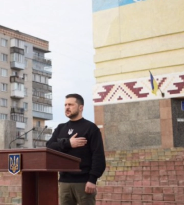 Зеленський взяв участь у заходах з нагоди річниці героїчної оборони Охтирки