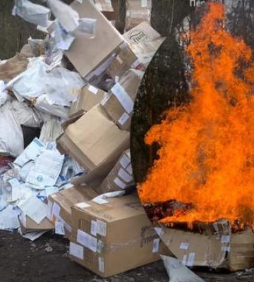 На Житомирщині поліція спалила наркотиків на понад 2 мільйони гривень