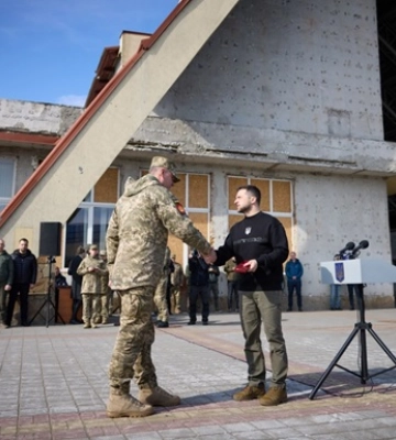 Зеленський побував у Тростянці Сумської області