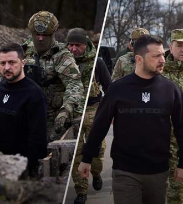 Под носом у врага: Зеленский посетил границу Украины с Россией