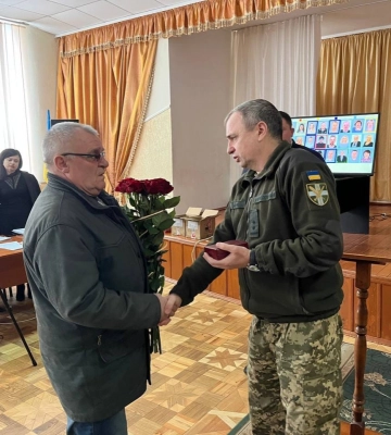 На Волині рідним загиблих захисників вручили посмертні нагороди 