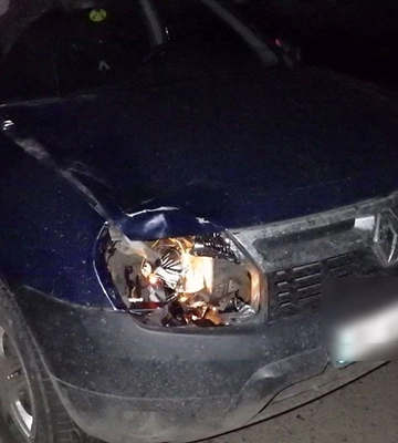 ДТП на Полтавщині: водій автомобіля «Renault Duster» наїхав на пішохода