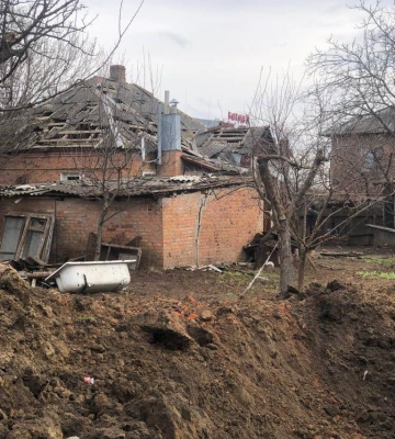 Армія РФ завдала ракетного удару по Богодухіву: пошкоджено13 житлових будинків та дитячий садок