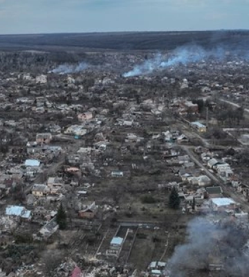 Аналітики розповіли, скільки відсотків території Бахмута захопили росіяни