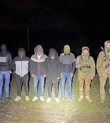 У границы со Словакией задержали граждан Турции и украинских уклонистов