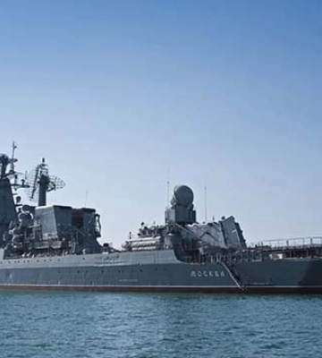Украинцам покажут артефакты с затонувшего крейсера Москва