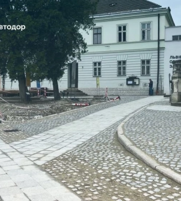 У Львові відкрили пішохідну зону поблизу Органного залу