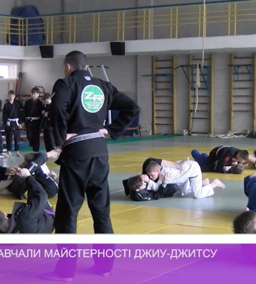 В Ужгороді навчали майстерності джиу-джитсу завдяи семінару