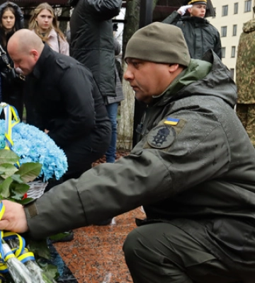 В Одесі відкрили меморіал загиблим нацгвардійцям