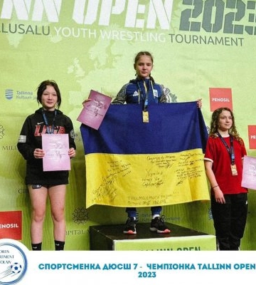 Спортсменка з Миколаєва Юлія Голговська стала чемпіонкою міжнародного турніру «TALLINN OPEN-2023»