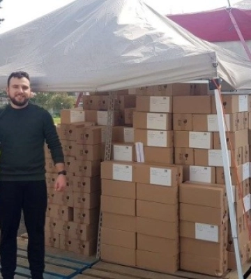 До Харкова прибув гуманітарний вантаж від Папи Римського