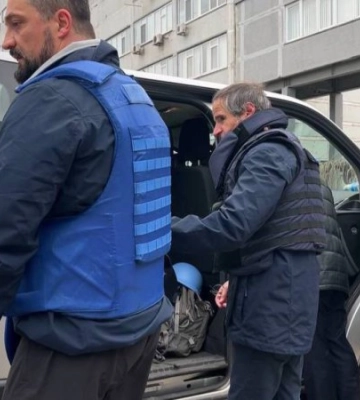 Гроссі залишив Запорізьку АЕС після ротації експертів місії МАГАТЕ