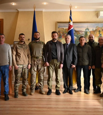 Голова Закарпатської ОВА вручив краянам високі нагороди за сумлінне виконання професійного і службового обов’язку