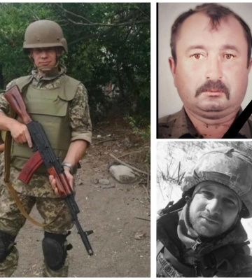 Рівненщина попрощалася із трьома військовослужбовцями, які загинули за Україну