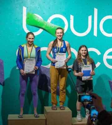 Дніпрянка Євгенія Казбекова – чемпіонка зі скелелазіння