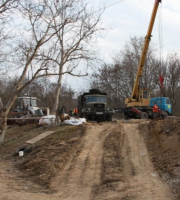У Первомайську завершили реконструкцію одного з резервуарів, з якого постачається вода населенню міста. Відео