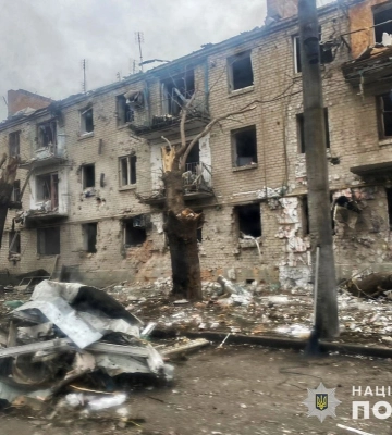 На Запоріжжі поліція задокументувала наслідки чергових ворожих ударів