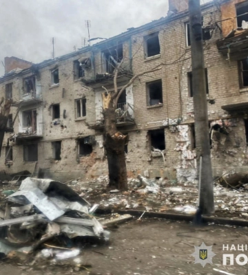 Последствия вражеских обстрелов Запорожской области. ФОТОрепортаж