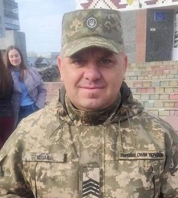 Боєць із Полтавщини Володимир Шпак отримав орден За мужність