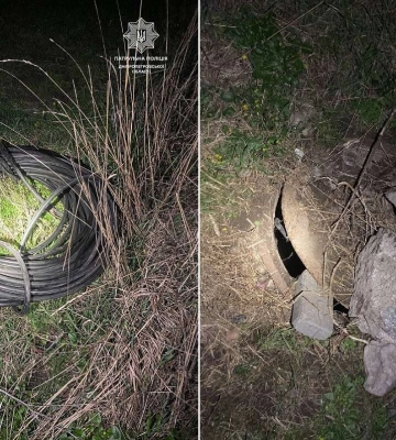 У Дніпрі чоловіка зловили з украденим кабелем