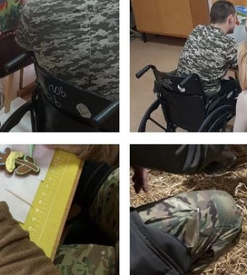 Анімалотерапія для реабілітації військових у медзакладах Києва: стартував пілотний проект